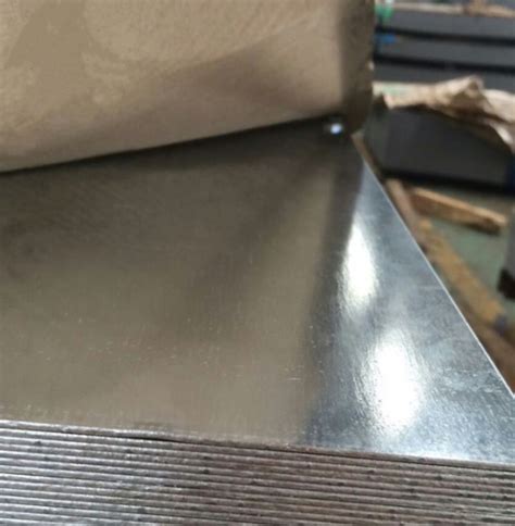 zinc plated metal sheets